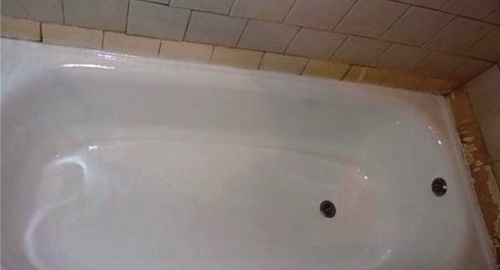 Реставрация ванны жидким акрилом | Дрезна